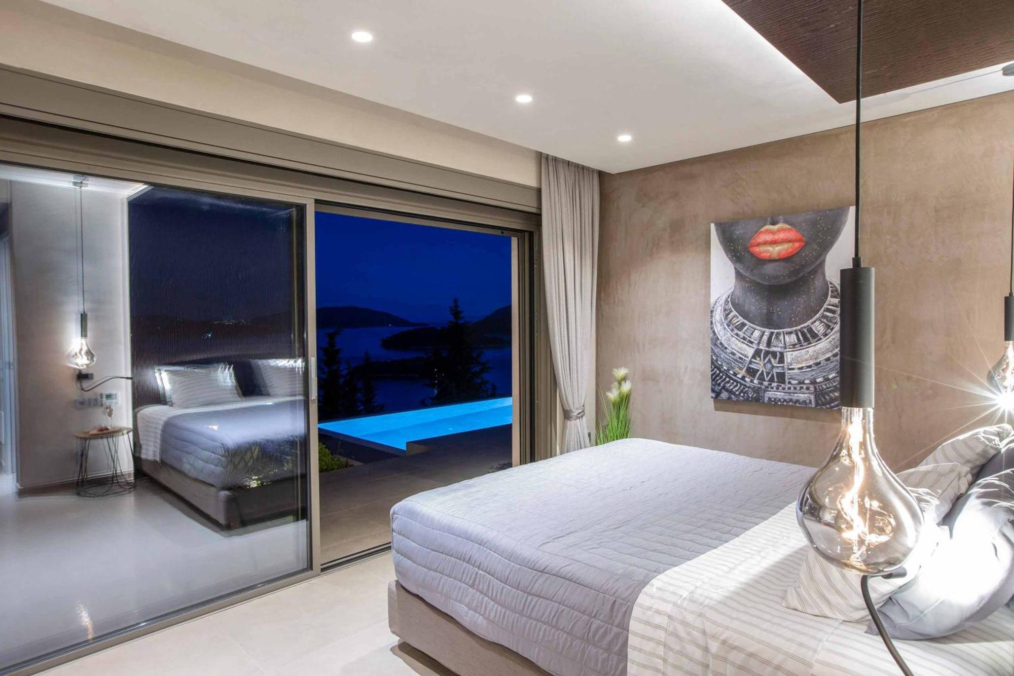 Villa Ino Lefkas Nidhrion Exteriör bild