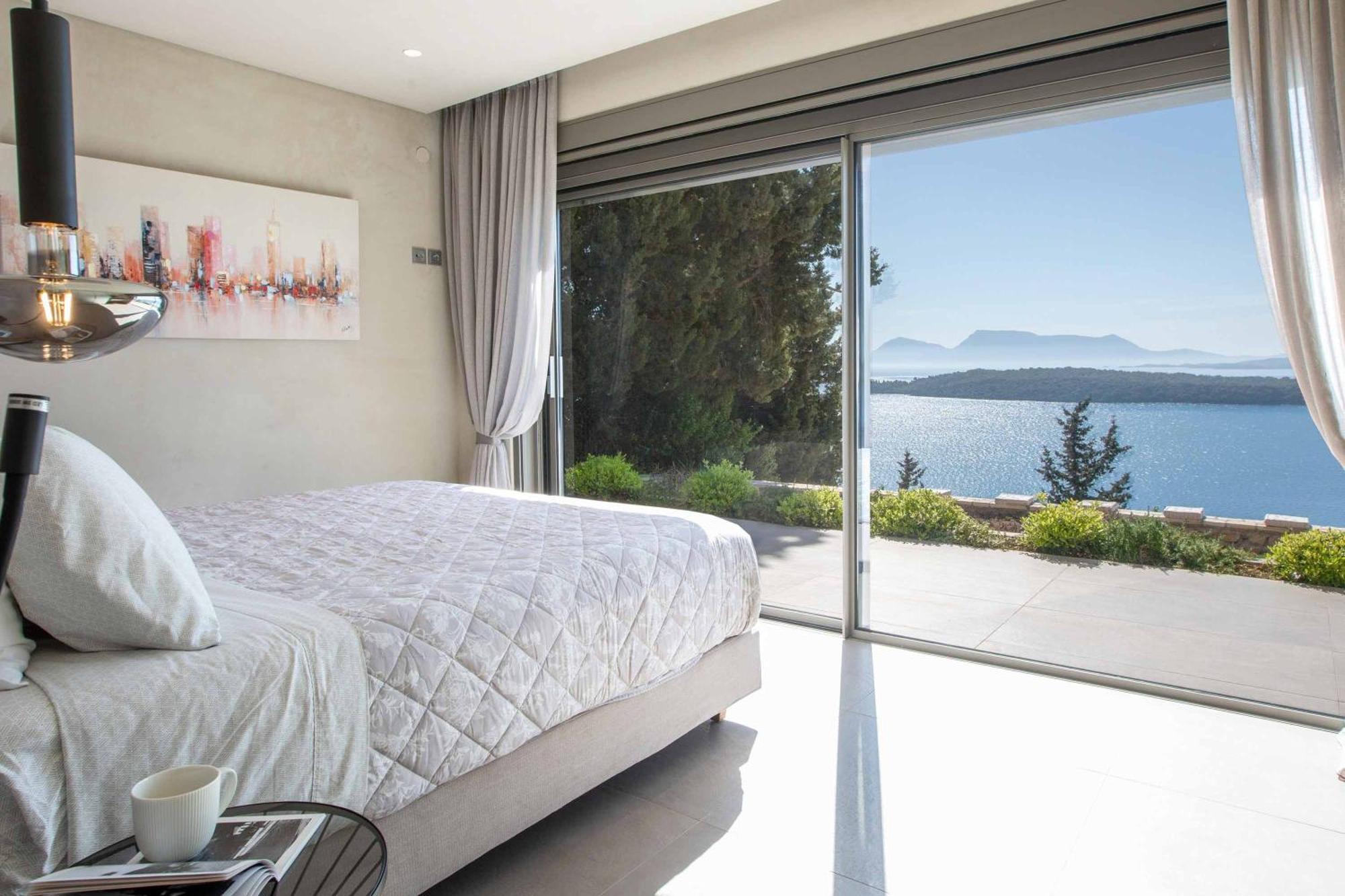 Villa Ino Lefkas Nidhrion Exteriör bild