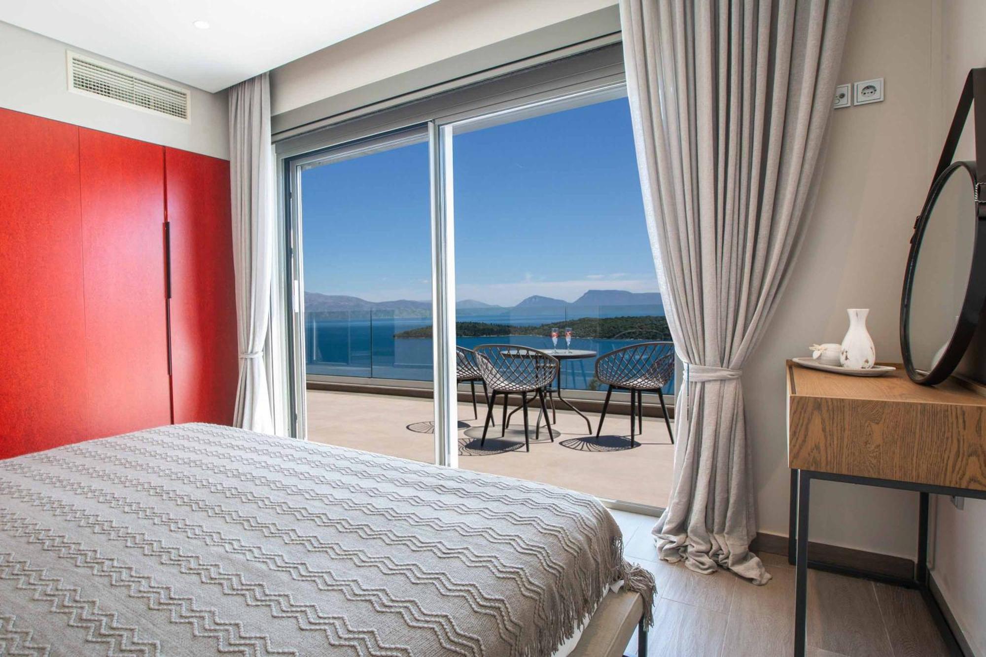 Villa Ino Lefkas Nidhrion Exteriör bild