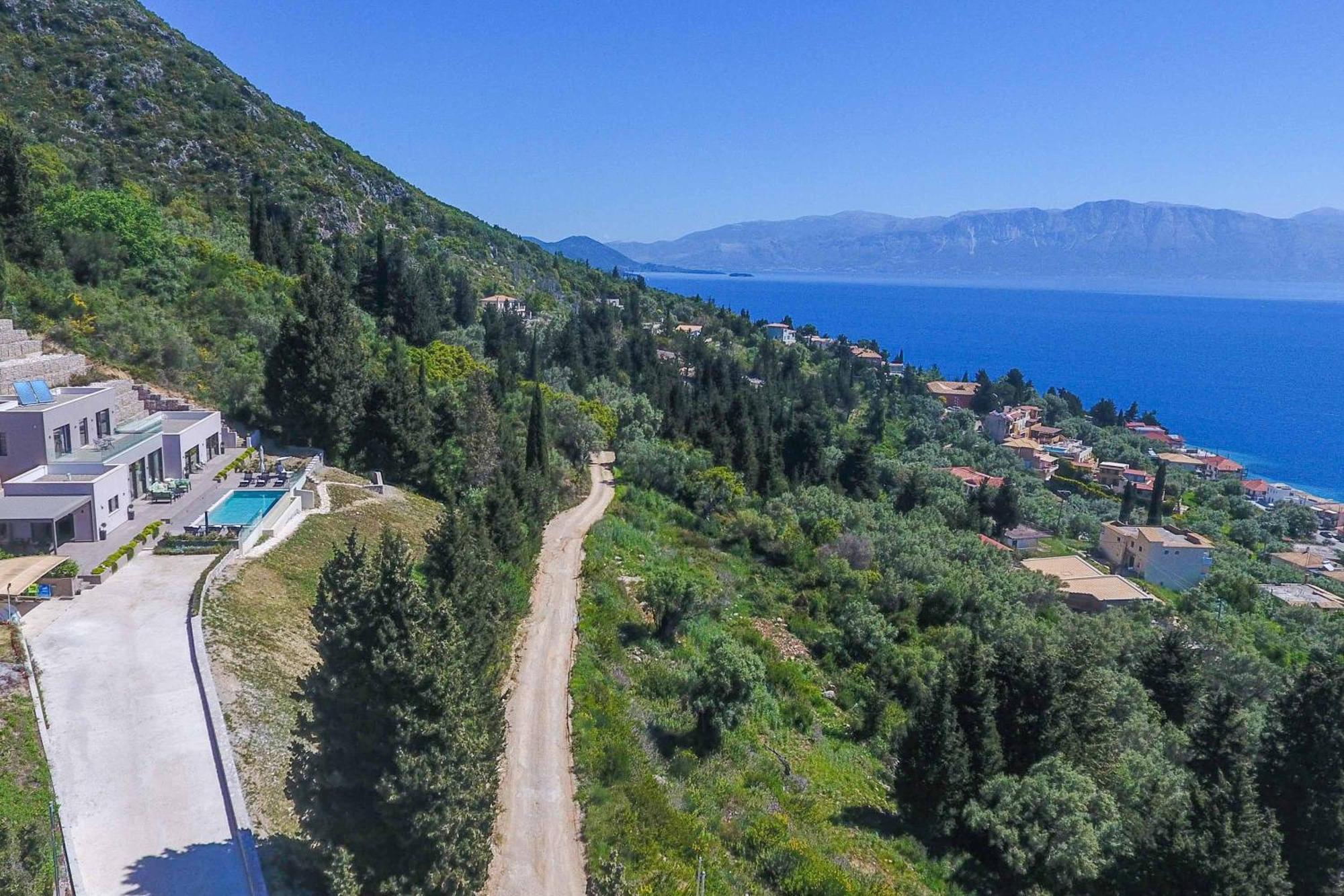 Villa Ino Lefkas Nidhrion Exteriör bild
