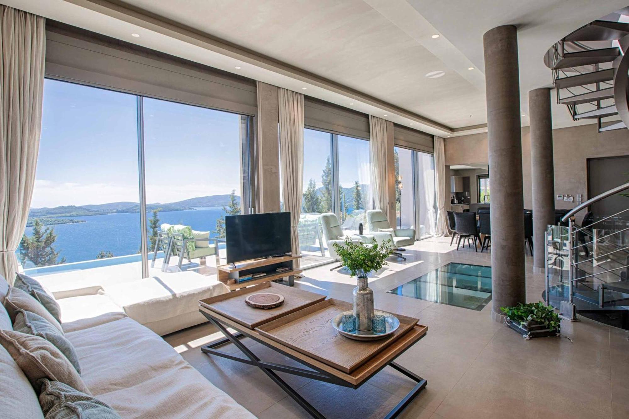 Villa Ino Lefkas Nidhrion Exteriör bild